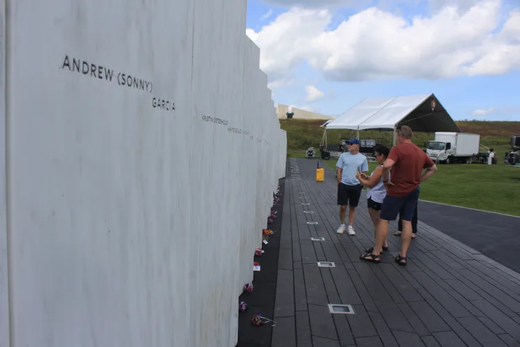 Flight 93 Memorial visitors revisit moments from 9/11